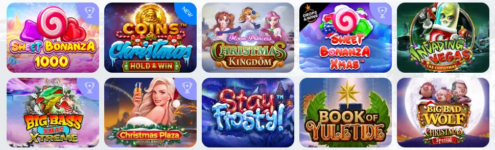 Tous les jeux Goldspin Casino