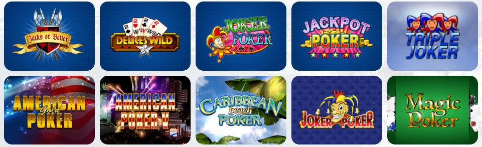Video Poker GOLDSPIN CASINO