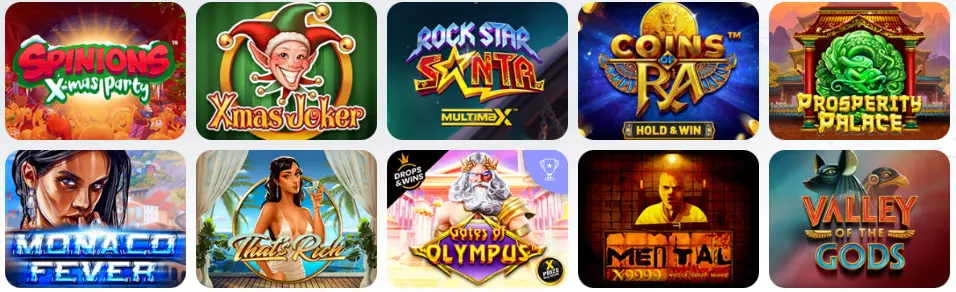 Goldspin Casino Machines à sous classiques