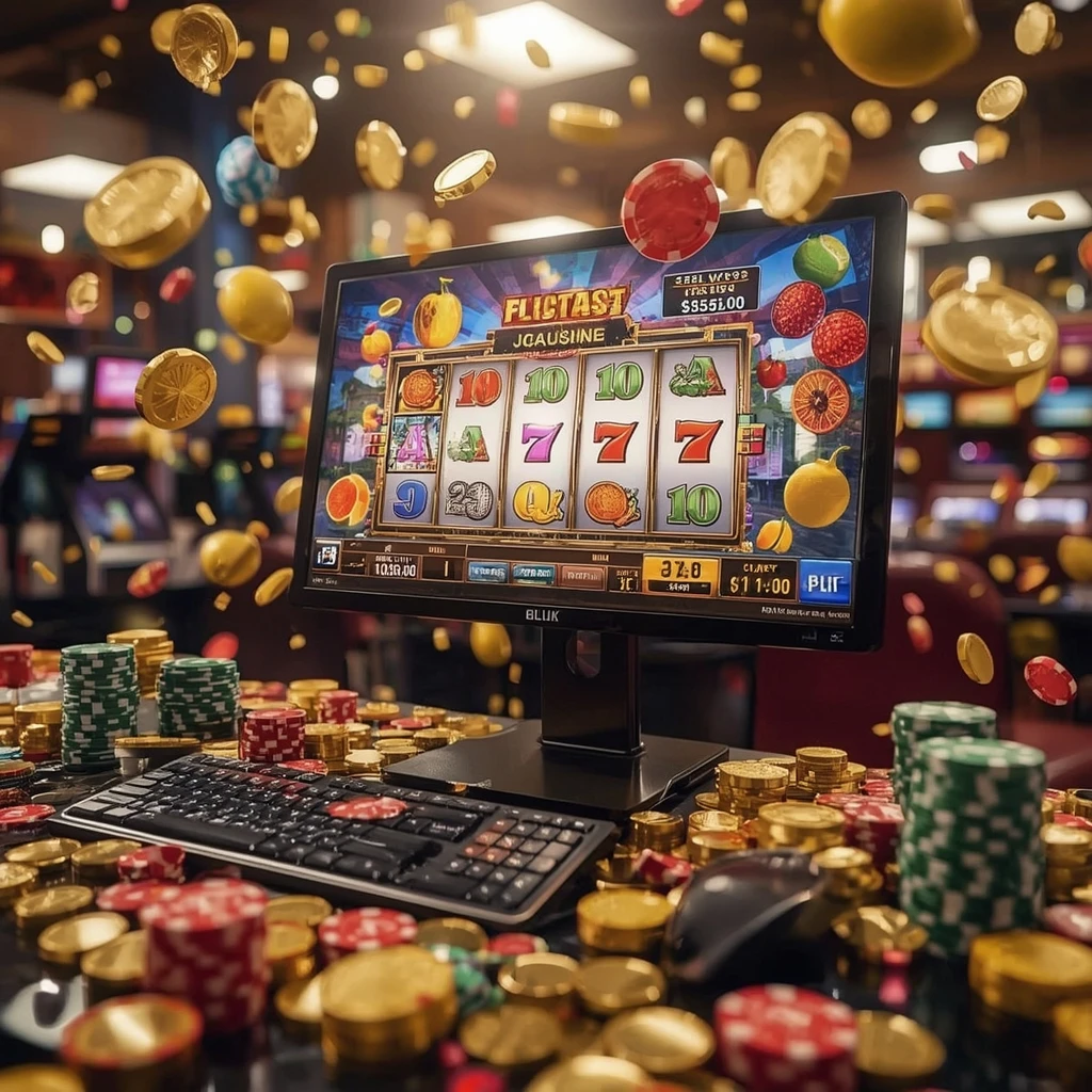 Machines à sous affichées sur l'écran GOLDSPIN CASINO